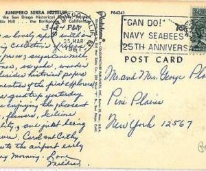 07217  -  USA -  POSTAL HISTORY - POSTCARD -1967 - BEES APICULTURE