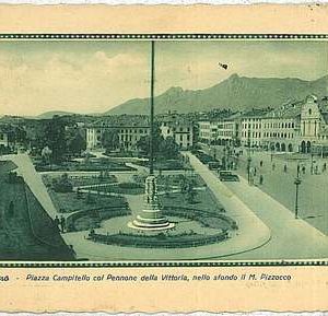34386  CARTOLINA d'Epoca BELLUNO città - PIAZZA CAMPITELLO
