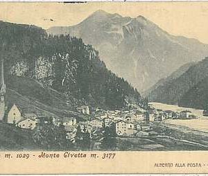 34405   CARTOLINA d'Epoca BIELLA - Caprile 1907