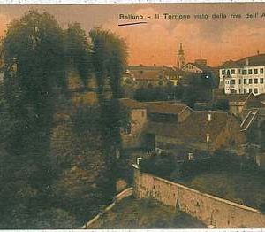 34413   CARTOLINA d'Epoca BELLUNO città - TORRIONE