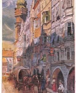 ab9755 - AUSTRIA - Ansichtskarten  VINTAGE  POSTCARD -  Innsbruck - 1954