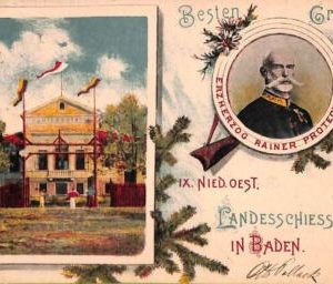 ab9744 - GERMANY - Ansichtskarten  VINTAGE  POSTCARD - Baden - 1899