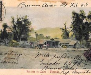 ac1431 - ARGENTINA -  Vintage Postcard - Tucumán LULES - 1903