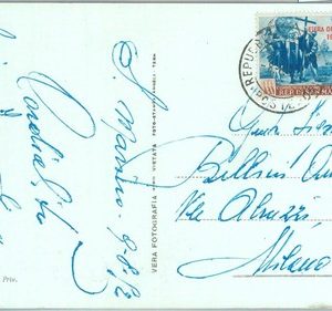 86762 - SAN MARINO  - Postal History - STAMP on POSTCARD 1952 : Columbus COLOMBO