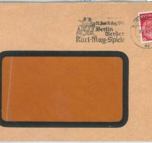 72957 - GERMANY Reich - Postal History - POSTMARK on COVER :  CINEMA 1940
