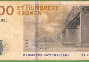 ah1468 - DENMARK - Collectable PAPERMONEY - 100 Krowns - Very Fine