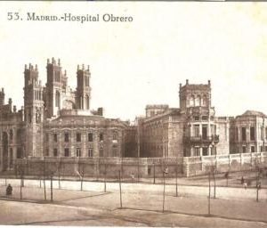 71774 - VINTAGE POSTCARD - SPAIN: Madrid -  HOSPITAL OBRERO
