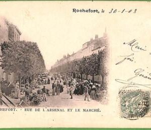 ah2880 - FRANCE - VINTAGE POSTCARD - Rochefort - 1903