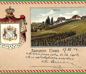ah2968 - FRANCE - VINTAGE POSTCARD - Saarunion Elsass - 1905