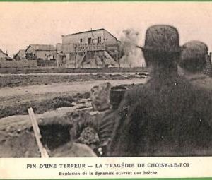 ah3043 - FRANCE - VINTAGE POSTCARD - La Tragedie de Choisy-le-Roi - RARE!!
