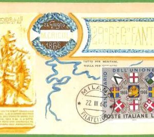 48294  - ITALY - MAXIMUM CARD - 1866 -   Religion