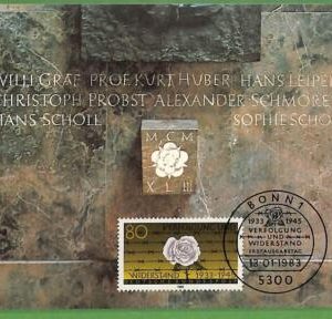 ag7436 - GERMANY -  MAXIMUM CARD - 13.01.1983