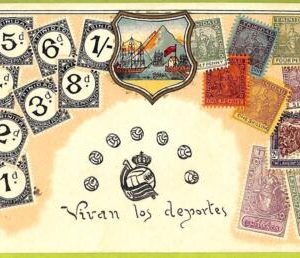 ae9894 - Trinidad  -  VINTAGE  POSTCARD - STAMPS ON POSTCARD - ZIEHER
