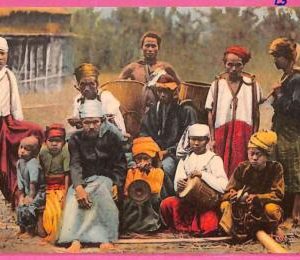 af9274 - MYANMAR   Burma -  VINTAGE POSTCARD - Ethnic MUSIC