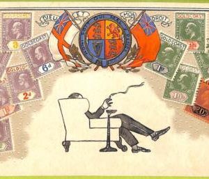 ae9926 - AUSTRALIA -  VINTAGE  POSTCARD - STAMPS ON POSTCARD - ZIEHER-Gold Coast