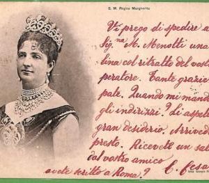 ah1107 - VINTAGE POSTCARD  - 1899 -  ROYALTY  Reali ITALY