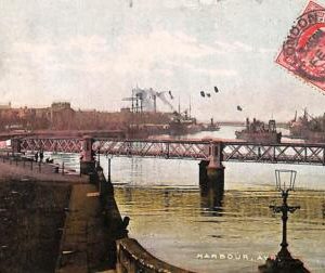 ac4460 - GB  -  VINTAGE POSTCARD - from AYR  to ITALY - TAXED! 1907