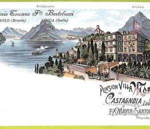 af9928 - SWITZERLAND - VINTAGE POSTCARD - Castagnola LUGANO Ticino