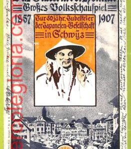 Lib7852 - SWITZERLAND - VINTAGE POSTCARD -  1907 Schwyz