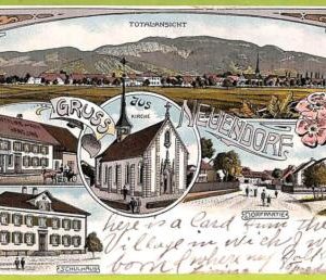 Lib7751 - SWITZERLAND - VINTAGE POSTCARD - Gruss aus Neuendorf