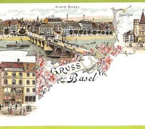 Lib7755 - SWITZERLAND - VINTAGE POSTCARD - Gruss aus Basel