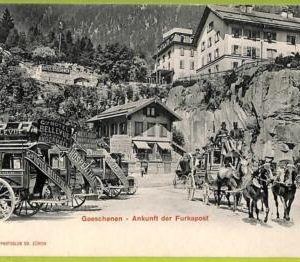 Lib7756 - SWITZERLAND - VINTAGE POSTCARD - Goschenen