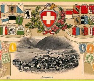 Lib7759 - SWITZERLAND - VINTAGE POSTCARD - Andermatt, Embossed