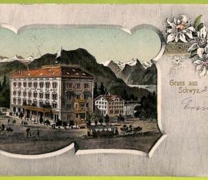 Lib7767 - SWITZERLAND - VINTAGE POSTCARD - Gruss aus Schwyz - 1907