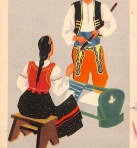 ac2378 - Ansichtskarten  VINTAGE POSTCARD - CROATIA  - Ethnic