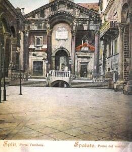 ac2390 - Ansichtskarten  VINTAGE POSTCARD - CROATIA  - Spalato Split