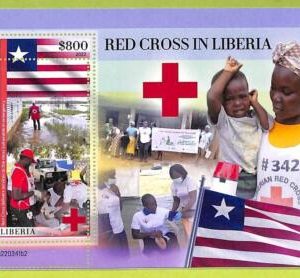 B0481 - LIBERIA - ERROR MISPERF Stamp Sheet - 2022 -  Red Cross