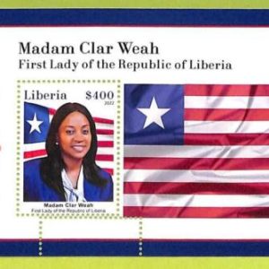 B0484 - LIBERIA - ERROR MISPERF Stamp Sheet - 2022 - Politics