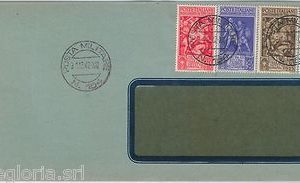 55462 - REGNO - STORIA POSTALE:  Sass 458/61 su BUSTA - POSTA MILITARE 154 1942