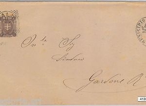 55463 - ITALIA REGNO - STORIA POSTALE :  BUSTA da SALO' 1893 - LIONS