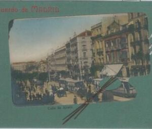 71770 - VINTAGE POSTCARD Postal Antigua - SPAIN: Madrid - RECUERDO  1914
