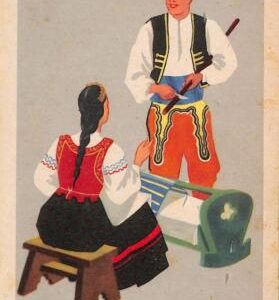 ac2421 - Ansichtskarten  VINTAGE POSTCARD - CROATIA  - Spalato Split, Ethnic
