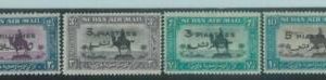 88496  -  SDAN - Overprinted STAMPS: Stanley Gibbons # 74/77 -  MINT