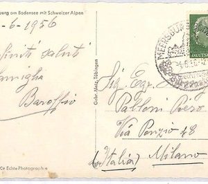 ai4161 - Germany - POSTAL HISTORY - Postmark on Postcard - Alcohol, Wine - 1956
