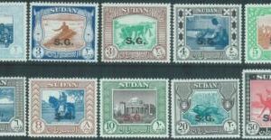 88506  - SDAN - STAMP: Stanley Gibbons #  O 67/83   MINT MNH - VERY NICE!