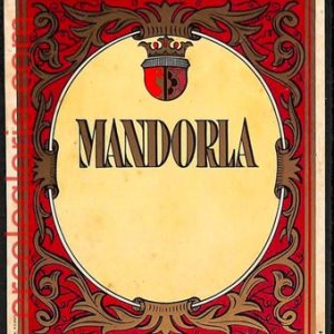ai4167 - ITALY - Vintage BOTTLE Liqueur LABEL:   MANDORLA