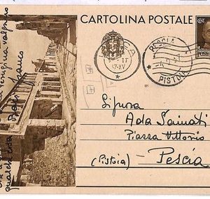 ai4168 - Italy - POSTAL HISTORY - Postal Stationery Card - Volcanoes POMPEI 1937