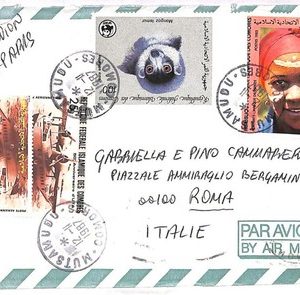ai4169 - Comores - POSTAL HISTORY - Air Mail  Cover - WWF Airplanse - 1987