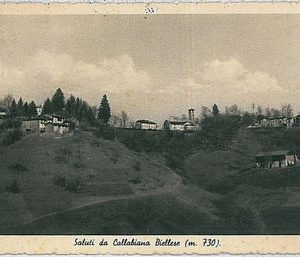 38631  CARTOLINA d'Epoca BIELLA provincia - Callabiana 1948