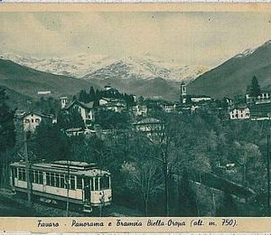 38645 CARTOLINA d'Epoca BIELLA Citta'  - Favaro : TRAM