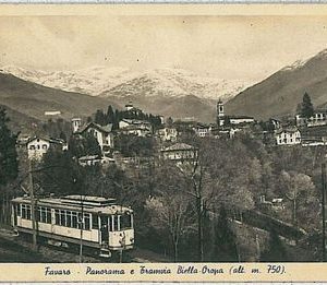 38644   CARTOLINA d'Epoca BIELLA Citta'  - Favaro : TRAM