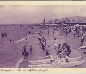 80845 - CARTOLINA d'Epoca - LUCCA  Provincia  - VIAREGGIO  1929