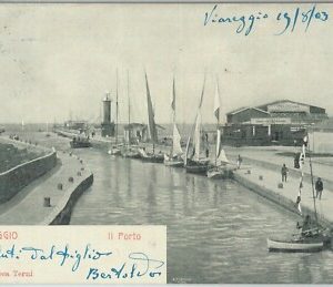 80849 - CARTOLINA d'Epoca - LUCCA  Provincia  - VIAREGGIO   1903