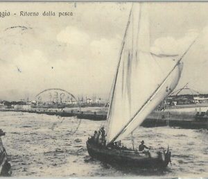 80850 - CARTOLINA d'Epoca - LUCCA  Provincia  - VIAREGGIO   1915