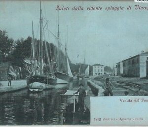 80855 - CARTOLINA d'Epoca - LUCCA  Provincia  - VIAREGGIO   1922