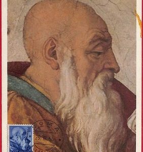 ai5807  - ITALY  - Postal History - MAXIMUM CARD - ART - 1965 Michelangelo